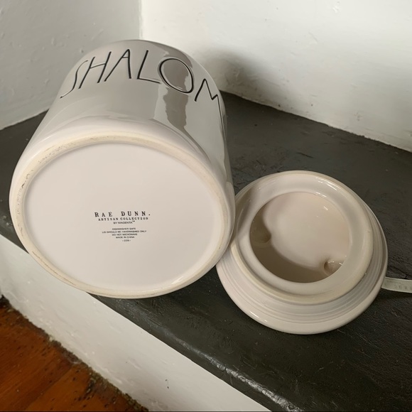 Rae Dunn 2022 Release SHALOM CANISTER - Picture 11 of 11